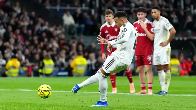 Kylian Mbappe of Real Madrid