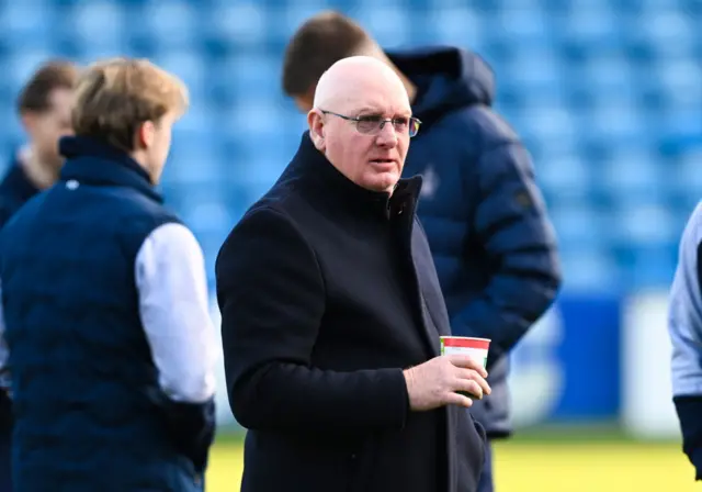 Falkirk Manager John McGlynn ahead of a William Hill Premiership match between Kilmarnock and Falkirk at the BBSP Stadium Rugby Park