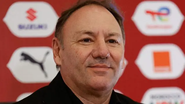 Comoros national football team coach Stefano Cusin