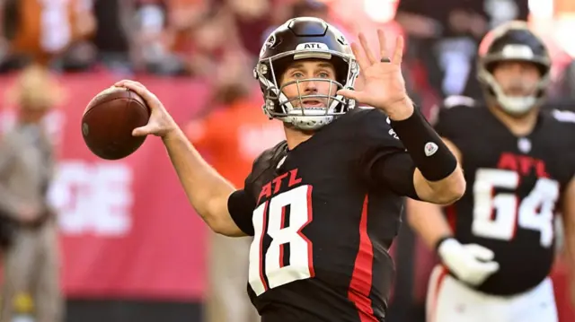 Kirk Cousins in action for the Falcons