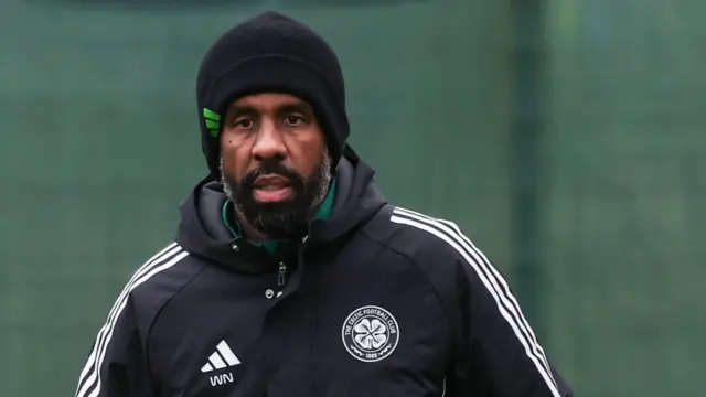 Celtic manager Wilfried Nancy