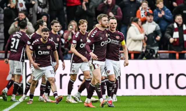 Hearts 2-0 Rangers