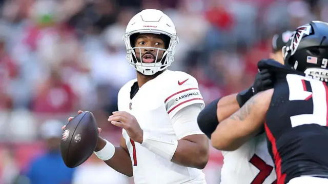 Jacoby Brissett in action for the Cardinals