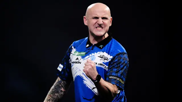 Alan Soutar celebrates