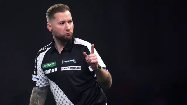 Danny Noppert celebrates