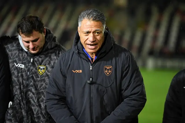 Dragons coach Filo Tiatia