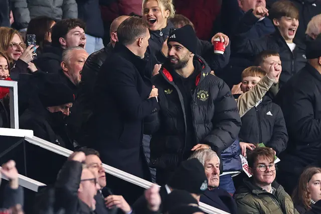 Darren Fletcher and Bruno Fernandes