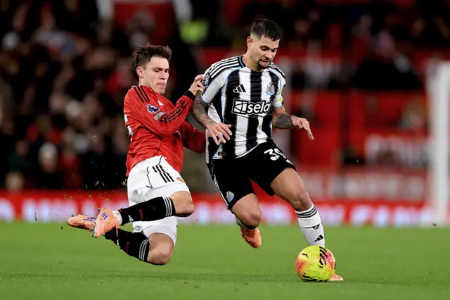 Manuel Ugarte and Bruno Fernandes