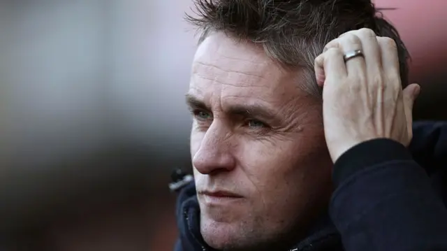 Ipswich boss Kieran McKenna scratched his head