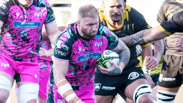 Ross Moriarty for Ospreys