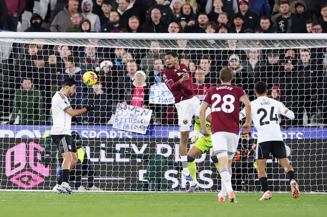 Raul Jimenez scoring a goal