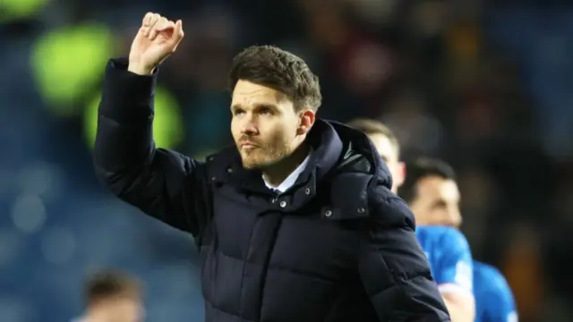 Rangers manager Danny Rohl