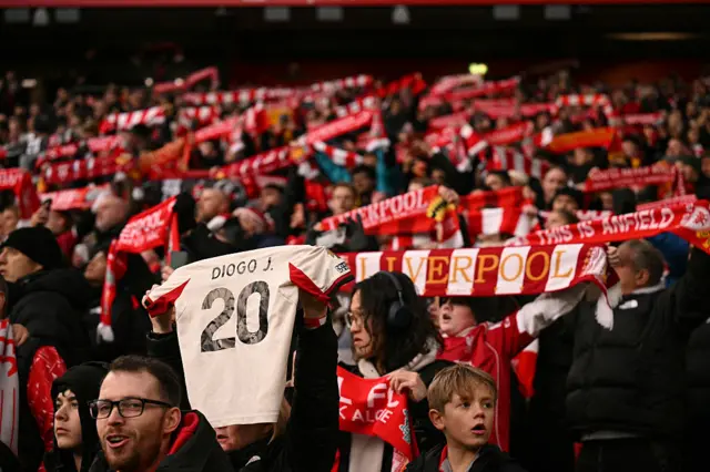 Liverpool fans chanting