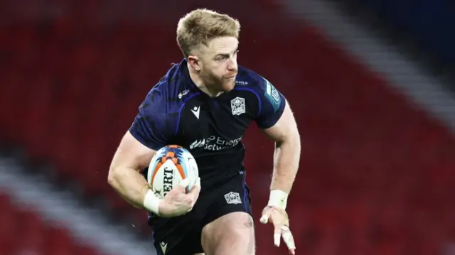 Kyle Steyn in action