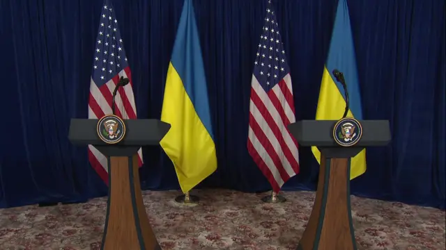 Podiums side by side