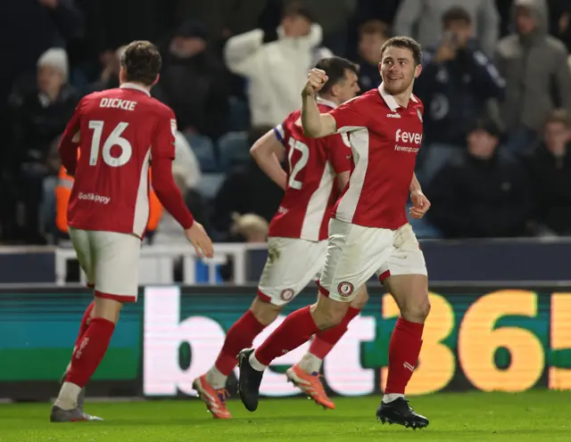 Adam Randell of Bristol City celebrates