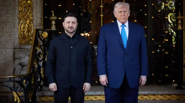 Zelensky and Trump