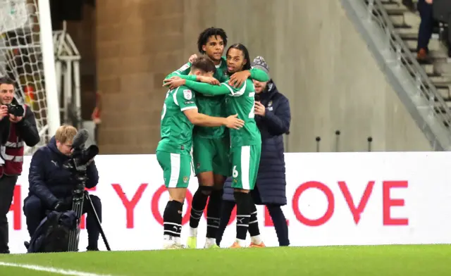 Notts Co celebrate
