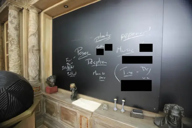 chalkboard showing words written out