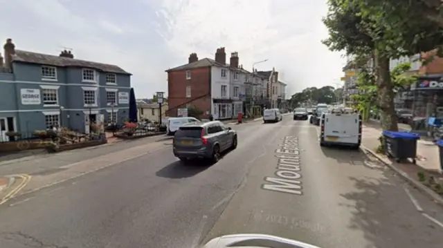 A google street image of Mount Ephraim in Tunbridge Wells.