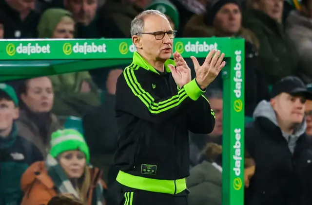 Celtic interim manager Martin O'Neill