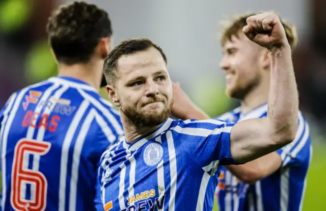 Bruce Anderson earned a point for struggling Kilmarnock