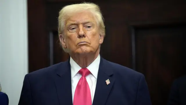 US President Donald J Trump