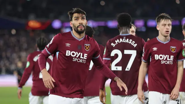 West Ham United's Lucas Paqueta