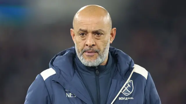 West Ham United manager Nuno Espírito Santo
