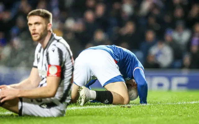 Nico Raskin looks dejected