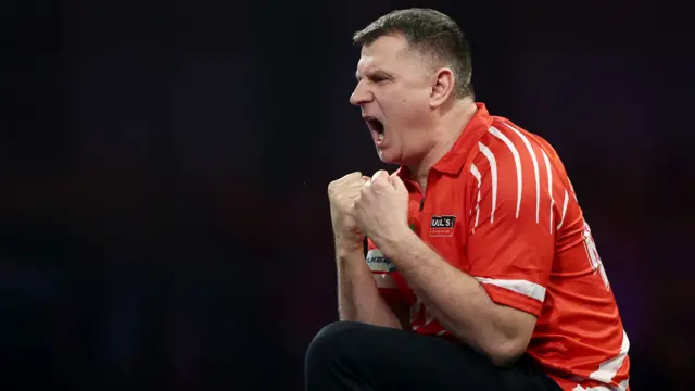 Krzysztof Ratajski celebrates