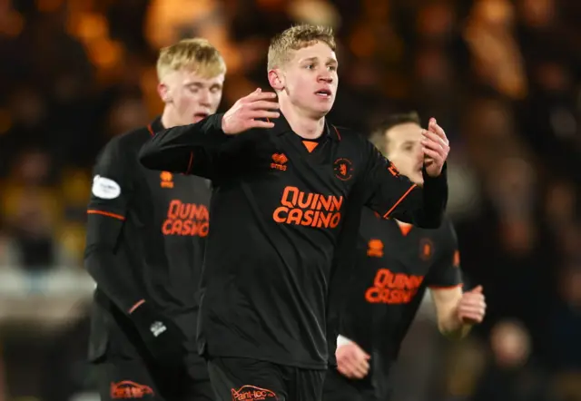 Dundee United's Zac Sapsford