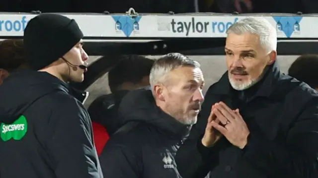 Dundee United manager Jim Goodwin
