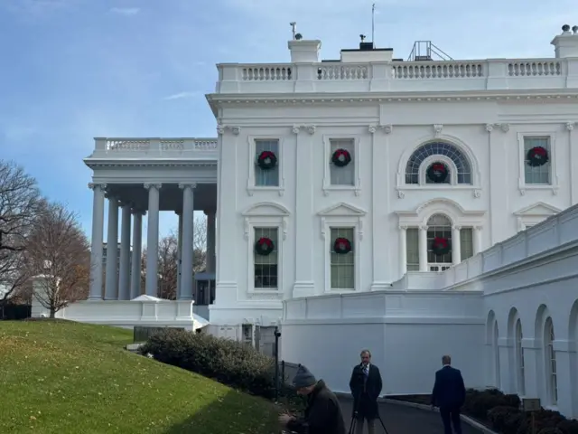 Exterior of the White House
