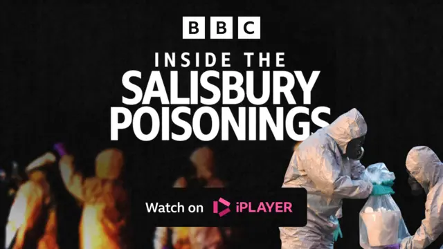 Graphic showing Inside the Salisbury Poisonings