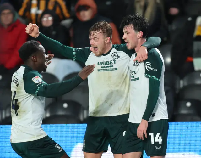 Middlesbrough celebrate