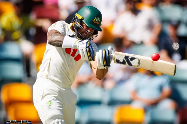 Australia's Jake Weatherald bats