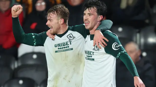 Middlesbrough celebrate