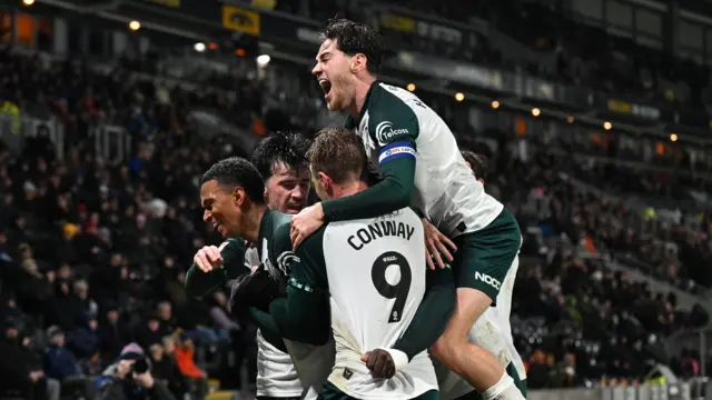 Boro celebrate their second goal