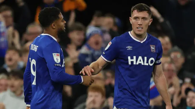 Ipswich celebrate