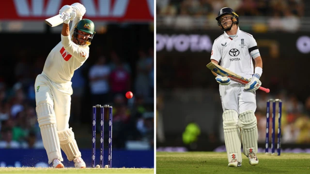 Mitchell Starc and Ollie Pope