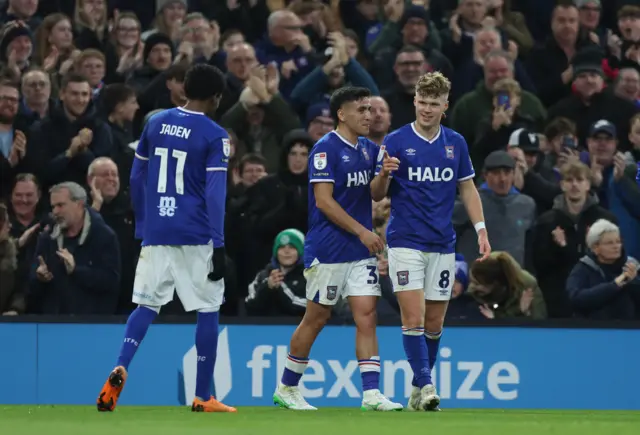 Ipswich celebrate