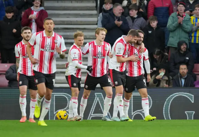 Southampton celebrate