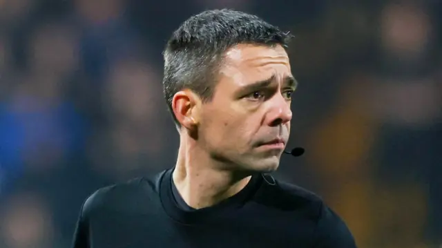 Referee Kevin Clancy
