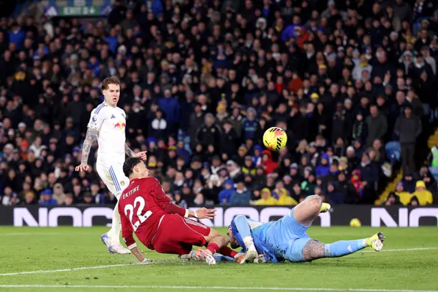Leeds united conceding liverpools goal