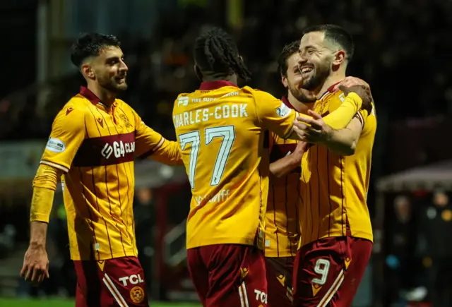 Motherwell swept to a 3-0 win at Fir Park