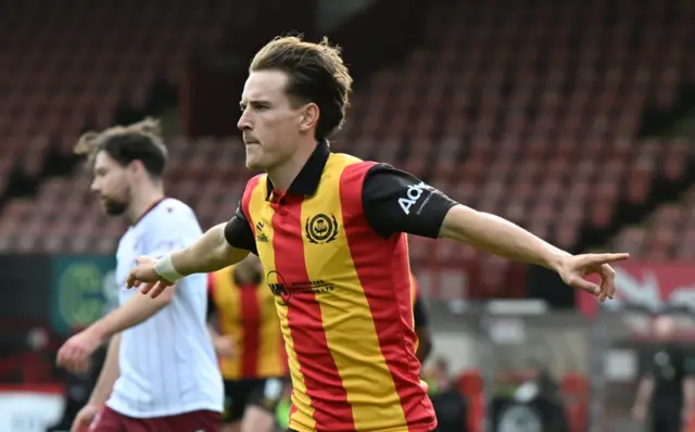 Logan Chalmers is Partick Thistle's top scorer, with six league goals