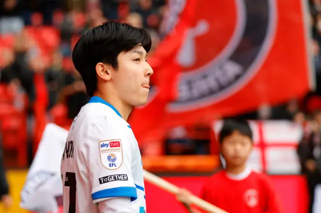 Yang Min-Hyeok of Portsmouth