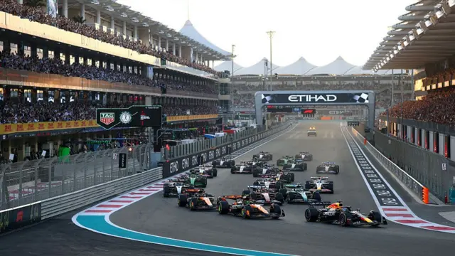 start of the race