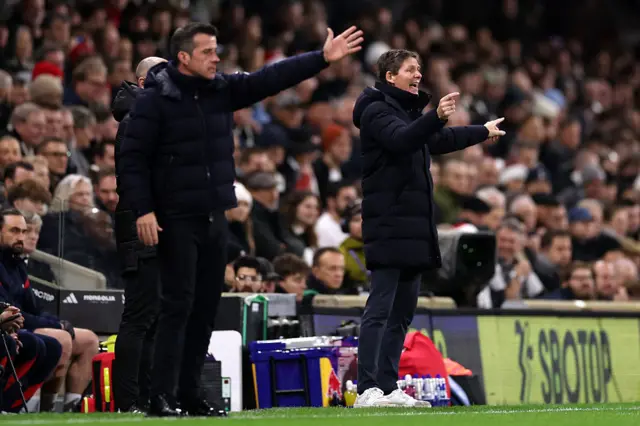 Marco Silva and Oliver Glasner